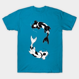 Koi fishes Yin-Yang T-Shirt